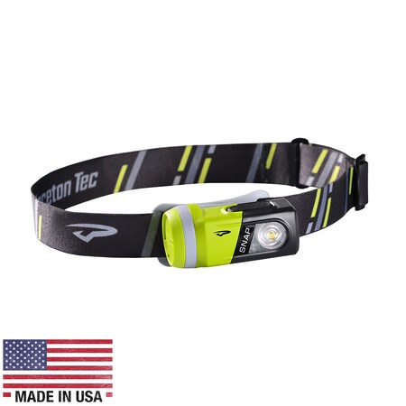 Princeton Tec SNAP Headlamp- Green/Gray SNAP300K-GY